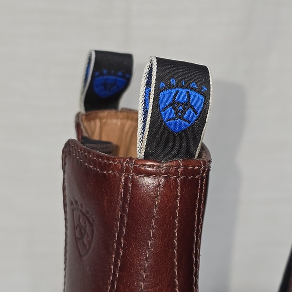 Ariat Brown Leather Boots with Tie Up Mens 11D Style 62661 main image 8